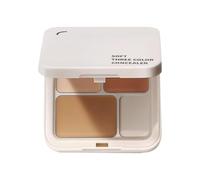 Palette de maquillage pour le teint - 1,5 g x 3 palettes de poudre de crème multi-usage végétalienne, 11 crèmes 1 poudre correctrice anti-cernes, palette pour le visage sans cruauté envers les animaux