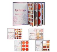 Palette De Maquillage Pour Le Visage,4 Couches 45 Couleurs Portable,Palette De Maquillage Pour Blush Et Highlighter | Pour Femmes Et Débutants Et Rendez-vous Et Usage Quotidien Et Fêtes Et Mariage Et