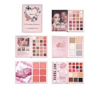 Palette de maquillage pour le visage, palette de fards à paupières portable, kit cosmétique compact pour femme, idéal pour les étudiants, les voyageurs, les débutants, les professionnels, parfait pour