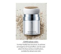 Palette De Maquillage Pour Le Visage, Poudre Libre, Tête De Champignon, Poudre Imperméable, Bronzant Pour La Peau, Cosmétiques, Contour, Base Chair, Fond De Teint Avec Houppette