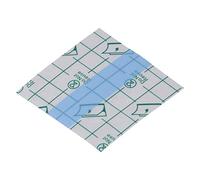 Palette de Maquillage pour les Mains, 100pcs Palette de Maquillage pour les Mains Film PU Transparent Imperméable Autocollant pour Palette de Mains pour Professionnels Débutants