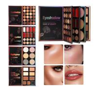 Palette De Maquillage Pour Les Yeux - 55 Couleurs Mat Correcteur | Maquillage Illuminateur Mat Et Nacré - Pour Femmes Adolescentes Filles Mères Beauté Festival Soirée Rencontre Événement Formel Scène