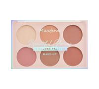 Palette de maquillage professionnel Highligh& Contour Pro, kit de contours, 6 tons mats et nacrés, rose clair