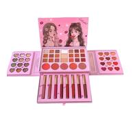 Palette de maquillage - Tableau de couleurs des yeux à paillettes, kit de maquillage lumineux, array cosmétique arc-en-, poudre pressée | spectacle de soirée sur podium, festival, théâtre, look