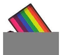 Palette de Maquillage Visage - Kit Complet de Maquillage Artistique - 6 Couleurs à l'Eau pour Adulte Enfant Carnaval Halloween Fêtes Mariage Anniversaire Concert Festival Cosplay