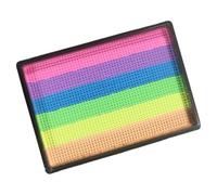 Palette de Maquillage Visage | Palette Corps Arc-en-| 6 Couleurs Aquarelle Résistante - Idéal pour Mariages, Anniversaires, Carnavals, Halloween, Concerts, Noël, Déguisements et Événements Festifs