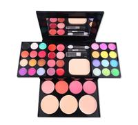 Palette de maquillage - ZGEER - Professional 39 - 24 fards à paupières - 4 blushs - Miroir intégré