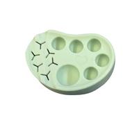 Palette De Mélange Cosmétique - Palette Pour Le Mélange De Maquillage | Bac Multifonction Réutilisable, Palette De Silicone Facile À Nettoyer Avec Les Portautensiles, Accessoires Pour