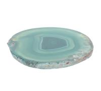 Palette de Mélange en Agate pour Nail Art, Usage Cosmétique Professionnel | Surface Lisse, Prélèvement Facile des Couleurs, pour Cours de Manucure et Usage à Domicile