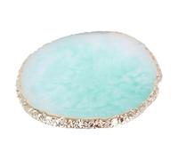 Palette de Mélange pour Nail Art en Résine Vert, Présentoir | Pigments et Fard à Paupières, Usage Maison ou Fêtes, Plateau Décoratif pour Pièces D'ongles