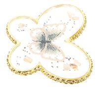 Palette de Nail Art en Résine, et Présentation Mélange | Or, Forme Élégante Décorative, Facile à Nettoyer, Toucher Confortable, Ne Se Déforme Pas