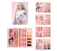 Palette de Palette Cosmétique Compacte En Forme De Livre | Pour Les Yeux Et Les Joues Pour Les Trajets Quotidiens Les Rendez-Vous L'École Les Voyages Les Fêtes Les