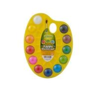 Palette de peinture aquarelle 12 couleurs CRICCO