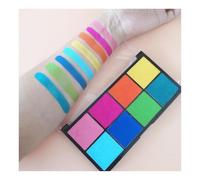 palette de peinture corporelle Peinture visage et corps 8 couleurs(Split uv 3)