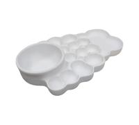 Palette de peinture portable pour mélange de couleurs pour enfants, adultes, étudiants, garçons, filles, artistes, débutants, loisirs créatifs, voyage, maison