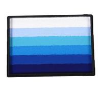 Palette de peinture pour le visage, palettes de gâteaux divisées à base d'eau 50g, palette maquillage en face lavable, arc-en-ciel non toxique pour le corps pour les enfants adultes, Halloween, Ca