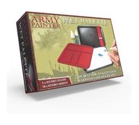 Palette de peinture - The Army Painter - Wet Palette - 50 Lingettes - 2 Éponges - Noir/Bordeaux