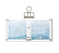 Palette de peinture transparente avec base en acrylique - Outil portable pour mélange d'aquarelle de studio - Grille de mélange d'aquarelle de qualité artistique