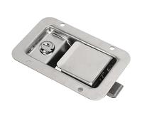 Palette de Pêne Dormant de Bouton de Poignée, Palette de Loquet de Serrure de Porte de Camping-car Durable Anti-impact 140x90mm pour Camions