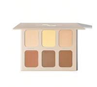 Palette De Poudres Contouring Stereo Face Six-Nude 6 Couleurs, Hautement PigmentéE, Ne Se DéColore Pas, Poudre Bronzante Multi-Usages Longue DuréE, Surligneur Sculptant Pour Le Visage, Contouring Et P