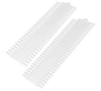 Palette de Pratique pour Vernis à Ongles 2 Pièces, 60 Couleurs ABS | Présentoir de Consultation Client, pour Salons et Comptoirs, Adapté aux Faux Ongles et Débutants