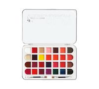 Palette de Rouge à Lèvres - Palette de Fards à Paupières,28 Couleurs Résistant à l'Eau - Maquillage Longue Tenue avec Brillant à Lèvres et Fard à Joues pour Femmes et Adolescents