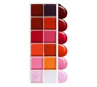 Palette De Rouges À Lèvres Nuances Hautement Pigmentées Hydratantes | Rouge à Lèvres Coffret Gloss Lisse Crémeux Non Collant Sans Femme Ado
