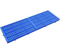 Palette de stockage en plastique, Palette en plastique bleu 60-90x30x3cm(90x30x3cm)