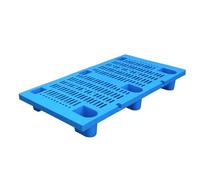 Palette de stockage en plastique, Palettes En Plastique Bleu 100-110x60-70x14cm Paquet De 2(110x60x14cm-2PCS)
