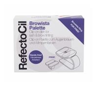 Palette de Teinture - RefectoCil - Browista - 2 Compartiments - Pratique - Soin des Cils et Sourcils