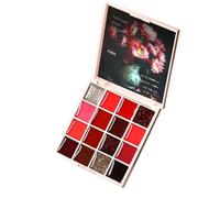 Palette de vernis à ongles gel, palette de vernis à ongles gel émaillé, 16 vernis à ongles en gel crème, palette d'émail massif, colle de manucure pour peinture à ongles et N