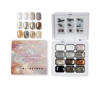 Palette de vernis gel 12 Teintes Dégradé Paillettes Semi-solides