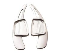 Palette De Volant Compatible Avec A3 S3 S4 B9 A5 S5 Q2 Q5 2017 A4 B9 Q7 2016-2017 Pour TT TTS 2015-2017 Autocollants D'extension Palettes De Changement De Volant(Silver)