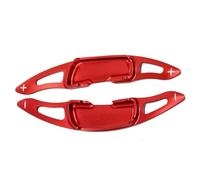 Palette de volant Compatible Avec Mazda Pour 3 2014 2015 2016 2017 2018 Palette De Changement Volant Voiture Directement Manette Vitesse Pièces Décoratives(Red)