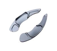 Palette de volant Compatible Avec Mondeo 2013-2018 Pour Taurus Pour Edge 2015-2018 Cache En Alliage D'aluminium Pour Palettes Changement Vitesse Au Volant(Gray)