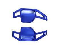 Palette de volant Compatible Avec TT MK2 8J A5 S5 A4 B8 2005 2006 2007 2008 2009 2010 2011 Autocollants D'extension Palette Changement Volant Voiture(Blue)