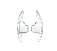 Palette de Volant Extension Levier Vitesse Volant Voiture Compatible avec BMW pour 4 F32 F33 F36 2013-2019 5 F10 F11 F18 F07 GT 6 F06 F12 F13 2014-2017(Silver)