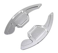 Palette de Volant Palette Changement Vitesse Compatible avec A3 2014-2016 A4 B8 2013 2014 2015 A5 S5 2012 2013 2014 2015 2016 Extension Palettes Changements Volant Voiture(Silver)