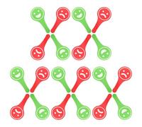 Palette de Vote Réutilisable 20 Pièces Rouge et Verte Double Face | Pagaies Légères en Plastique Solide, Impressions Vives, pour Événements et Apprentissage Interactif