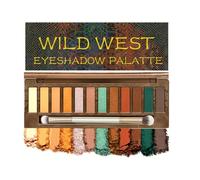 Palette d'Ombres à Paupières Smoky 12 Couleurs - Kit de Maquillage 3-en-1 Haute Pigmentation avec Finis Mats et Scintillants, Tons Terre Longue Tenue pour Looks Naturels et Audacieux (#3, 190g)