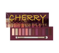 Palette d'Ombres à Paupières Smoky 12 Couleurs - Kit de Maquillage 3-en-1 Haute Pigmentation avec Finis Mats et Scintillants, Tons Terre Longue Tenue pour Looks Naturels et Audacieux (#4, 190g)