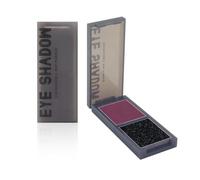 Palette d'ombres à Paupières Smoky, Palette d'ombres à Paupières Black Rouge, Palette de Maquillage Mat Scintillant, Résistante à l'eau et Longue Durée pour le Maquillage d'Halloween