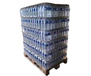 Palette eau Cristalline 126 * 6 bouteilles-1L Cristaline - IDEAL Chantiers BTP