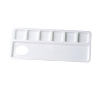 Palette petit modèle - 6 godets Blanc G