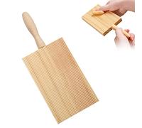 Palette En Bois De Gnocchi,Gnocchi Pâtes Planche,Gnocchi Planche À Pagaie,Planche À Gnocchi Pratique,Machine À Spaghetti Multifonction,Planche De Gnocchis,Pour Cuisine Maison Nouilles Outil,13.5*8.5cm