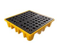 Palette En Plastique Étanche, Grande Capacité Avec Trous De Drainage, Capacité De Charge Élevée, Matériau Renforcé, Adaptée Au Stockage De Divers Articles(130x68x30cm/51.1x26.7x11.8in)