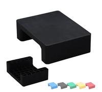 Palette en Plastique Imperméable, Légère, Résistante à L'usure et à l'humidité, pour le Stockage en Entrepôt, Garage et Sous-sol(Black)