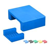 Palette en Plastique Imperméable, Légère, Résistante à L'usure et à l'humidité, pour le Stockage en Entrepôt, Garage et Sous-sol(Blue)