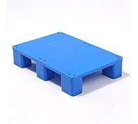 Palette en plastique robuste avec rayonnage modulaire d'une capacité de 1 100 lb pour le stockage en entrepôt, compatible avec les chariots élévateurs, les placards de cuisine et les rangements de g