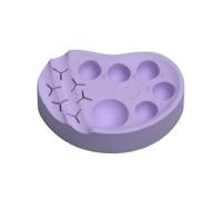 Palette en silicone pour cils - de compartiment multifonction, récipient de laminage frontal, porte-outils durable, plat de mélange simple et propre | Accessoire portable pour le remodelage des